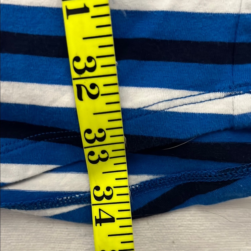 Michael Kors Blue and White Striped Mini Dress - Picture 10 of 14